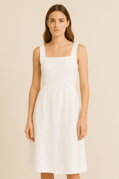 Robe d'été - Blanc